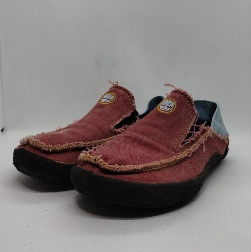 Scarpe Timberland Smartwool slip on donna 7 rosso blu boho retrò anni 90 Y2K casual