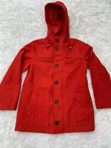 A new day Women's Coat over hooded Long sleeve Oranger Shade Size Xs - Picture 1 of 5