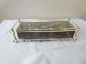 VINTAGE SANKYO 3 SONG MUSIC BOX - memory ,dr zhivago lara's theme, edelweiss - Picture 1 of 8