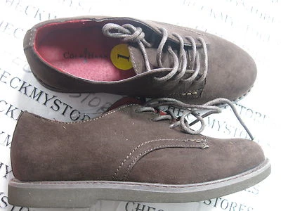 NUEVO EN CAJA Cole Haan Boys Marrón Lil Shane PREMIUM NIÑO JOVEN OXFORDS Foto 1 de 4