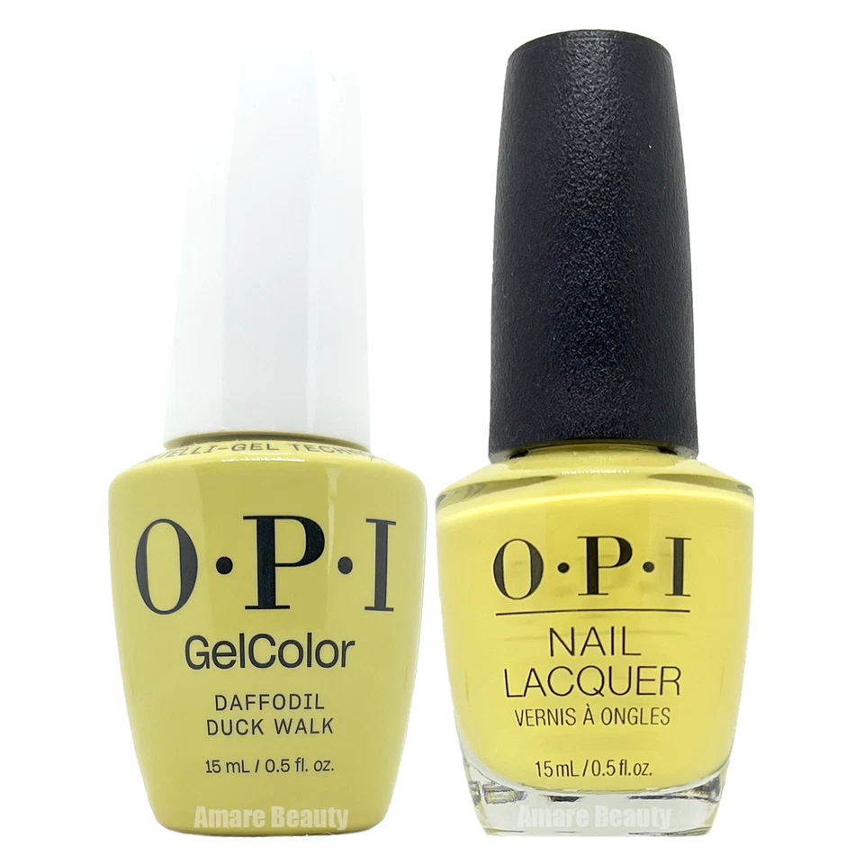 OPI Make 'em Jelly 2025 GelColor + Esmalte de Uñas, Paseo de Pato Narciso #GCS056 Foto 1 de 1