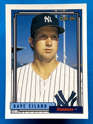 1992 O-Pee-Chee Dave Eiland #406 - Image 1 of 2