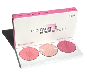 OFRA: MIDI Palette Blossom Blush 0.32 oz NIB Pink Satin - Pillow Talk - Paradise - Picture 1 of 8