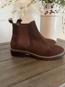 Steve Madden stivaletti donna Leopold marrone pelle scamosciata tomaia misura 7,5 - Foto 1 di 10