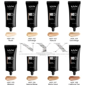 NYX Foundation HD STUDIO PHOTOGENIC 1.12 oz Choose Your Color - Picture 1 of 2