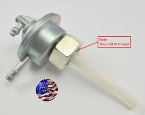 Petcock Fuel Valve Assembly For HONDA AERO 80 NB80 NH80  SCOOTER (1983-85) M14 - Picture 1 of 1