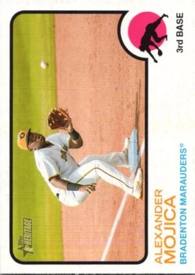2022 Topps Heritage Minor League #192 Alexander Mojica - Image 1 of 2