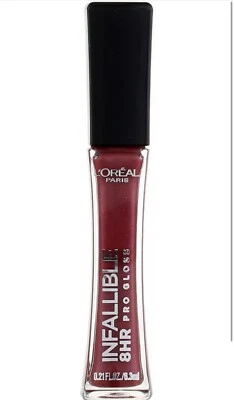 L’Oréal 8HR Infallible Pro Gloss - Sangria 705 New! - Image 1 of 4
