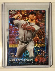 2015 Topps Update Chrome Mike Foltynewicz RC Pulsar Refractor #US170 Braves - Bild 1 von 2