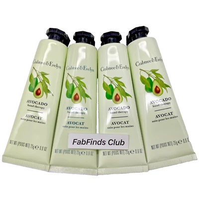 Crabtree & Evelyn Avocado Hand Therapy Cream Sealed Travel Size 3.6oz(4x0.9oz) - Image 1 of 4
