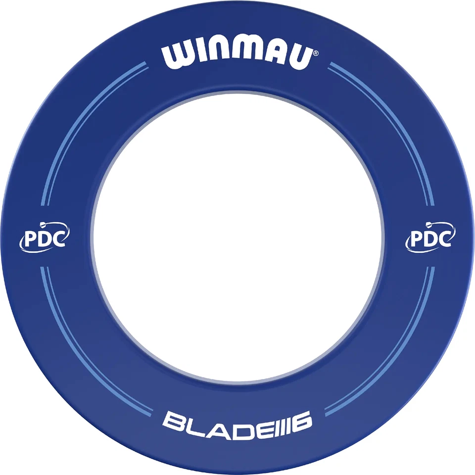 Winmau Dartboard Surround PDC Blau Wandschutz für Winmau Blade 6 Dartscheiben - Bild 1 von 1