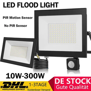 Foco LED 10W-500W inundador exterior jardín sin/con detector de movimiento faros - Imagen 1 de 37