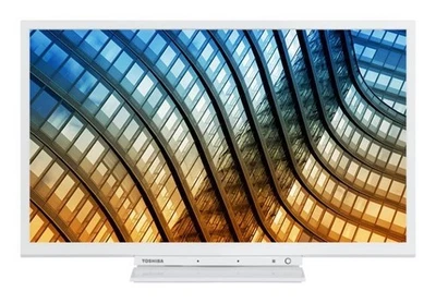 Toshiba 24WK3C64DA LED 61 cm (24 Zoll) Fernseher HD-ready VESA 75 x 75 mm  Weiß - Bild 1 von 3