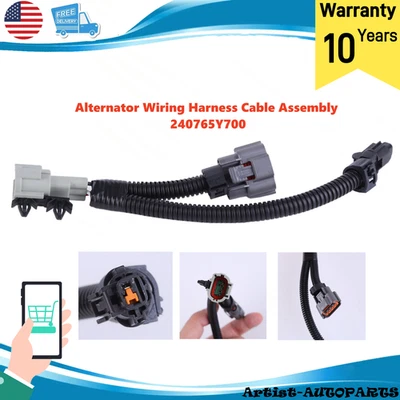 CABLE ARNÉS CABLE ALTERNADOR PARA NISSAN 2002-2003 MAXIMA 3.5L 240765Y700 Foto 1 de 4