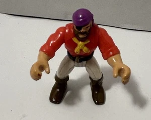 Vtg Imaginext Pirate Raider Pirate 2 1/4" Mini Action figure Fisher-Price 2002 - Picture 1 of 5