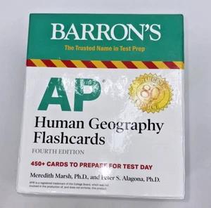 Barrons AP Humangeographie Lernkarten 4 VIERTE AUFLAGE  - Bild 1 von 2