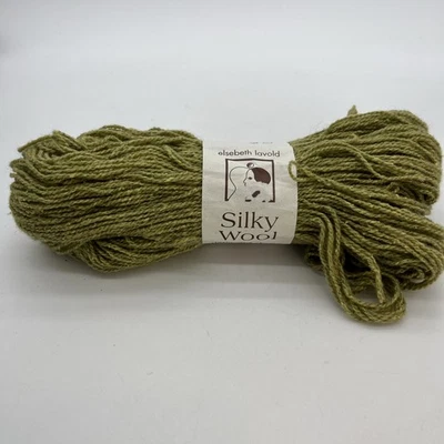 Lana sedosa Elsebeth Lavold 65 % lana 35 % seda 50 g 175 m salvia Foto 1 de 4