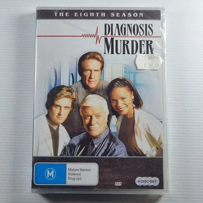 Diagnosis Murder : Season 8 (DVD, 2000, 4 Discs, Region 4) Series 8 NEW - Image 1 of 2