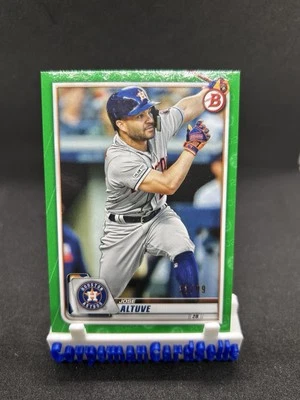 2020 Bowman - Jose Altuve #88 Green /99 - Image 1 of 2