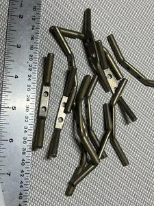 4-Brass Metal Cord Cleats For All Kind Of Window Shades - Picture 1 of 1