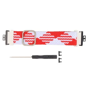 Adjustable Nylon Watch Strap For Watch Fit Bands Knitting Elastic Sol SAL - Zdjęcie 1 z 34