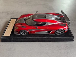 Henson & Heaven HH - Koenigsegg Agera RS - Ruthie - Rot  - 1:18 - OVP - Bild 1 von 5