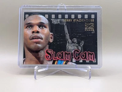 1997-98 SkyBox Z-Force #11 SC Jerry Stackhouse Slam-Cam **SEE DESCRIPTION - Image 1 of 2