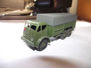 CAMIÓN MILITAR VINTAGE DINKY TOYS 622 10 TONELADAS MODELO FUNDIDO A PRESIÓN SIN CAJA - Imagen 1 de 3