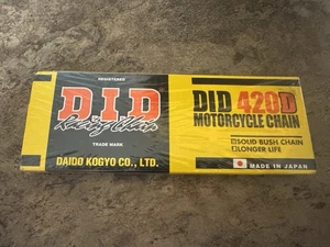 NEW DID 420D 116-links Rear wheel sprocket Chain, Non Oring - Picture 1 of 3