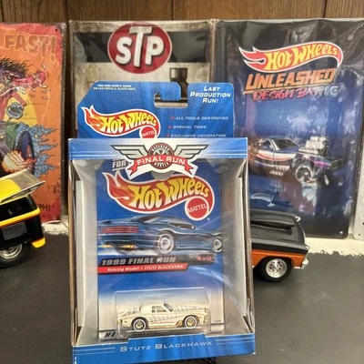 1/64 HOT WHEELS 1999 Final Run Stutz Blackhawk Real Rider Mint In Pack Beautiful - Image 1 of 4