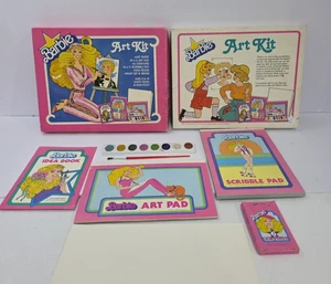 Vintage 1982 Barbie Art Kit Complete Rare 80s Barbie Excellent Condition - Picture 1 of 10