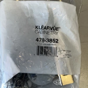 Klearvue Schrank 110 Grad Scharnier Soft-Close Menge 2 pro Beutel 478-3852 - Bild 1 von 5