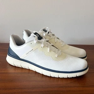 Cole Haan ZERØGRAND 360 Sneakers Men's 11.5 White Knit Lightweight Shoes - Picture 1 of 10