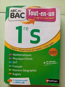 Abc Du Bac All-in-One 1re S Guter Zustand - Picture 1 of 4
