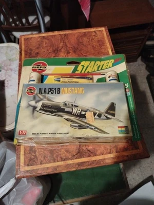KIT AEREO AIRFIX N.A.P51B MUSTANG SCALA 1/72 NUOVO SIGILLATO - Immagine 1 di 2