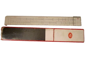 Post Slide Rule, Frederick Post Co. No. 1452 Made in Japan With Box - Picture 1 of 4