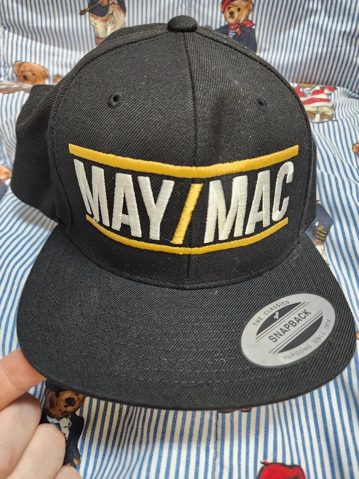 NEW MAY MAC SNAPBACK HAT FLOYD MAYWEATHER VS MCGREGOR 8/26/17 BOXING ADJUSTABLE - Image 1 of 3