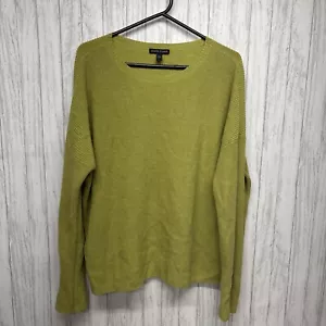 Suéter verde de gran tamaño Eileen Fisher para mujer talla S usado en excelente estado - Imagen 1 de 5