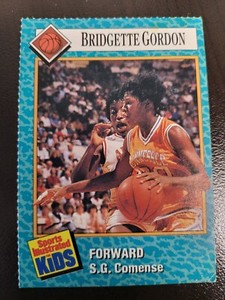 1989 Sports Illustrated For Kids Bridgette Gordon WNBA RC Card #97