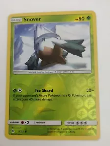 Snover 3/131 - S&M Forbidden Light Reverse Holo Pokemon TCG Karte - Common - Bild 1 von 2
