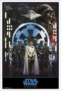 Star Wars Rogue One Movie Poster 18"x24" Andor Empire Darth Vader Krennic - Picture 1 of 5