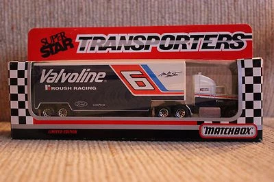1992 #6 Mark Martin Valvoline 1:87 scale team transporter - Image 1 of 3