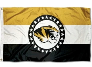 University of Missouri Tigers - Bandera de lujo al aire libre 3'x5' - MIZZOU - Imagen 1 de 2