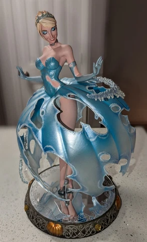 SIDESHOW Cinderella EXCLUSIVE Fairytale Fantasies Statue J Scott Campbell #1050 Cover