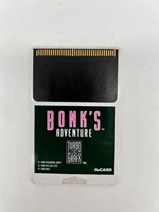 BONK'S ADVENTURE NEC TurboGrafx16 Hucard Authentic Tested - Picture 1 of 2