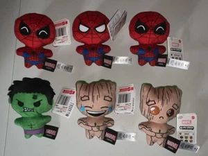 4" Marvel MoodiVerse Hulk, Groot, spiderman Plush Figure Emotion-Inspired Design - Picture 1 of 10
