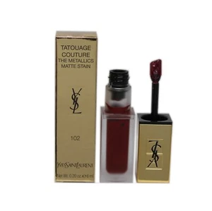 YVES SAINT LAURENT TATOUAGE COUTURE MATTE STAIN 6ML #102 - IRON PINK SPIRIT - Picture 1 of 1
