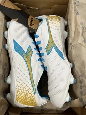 Botines de fútbol Diadora Brasil Elite LT W LP12 FG para mujer talla 8 nuevos en caja Foto 1 de 4