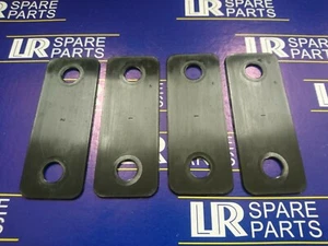 Door Bulkhead Hinge Shims - 4pcs for Land Rover Def + Series 3 - MWC1898 LRS - Afbeelding 1 van 1