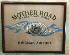 Harley-Davidson Wall Art Framed with Glass Graphic Mother Road Kingman Arizona